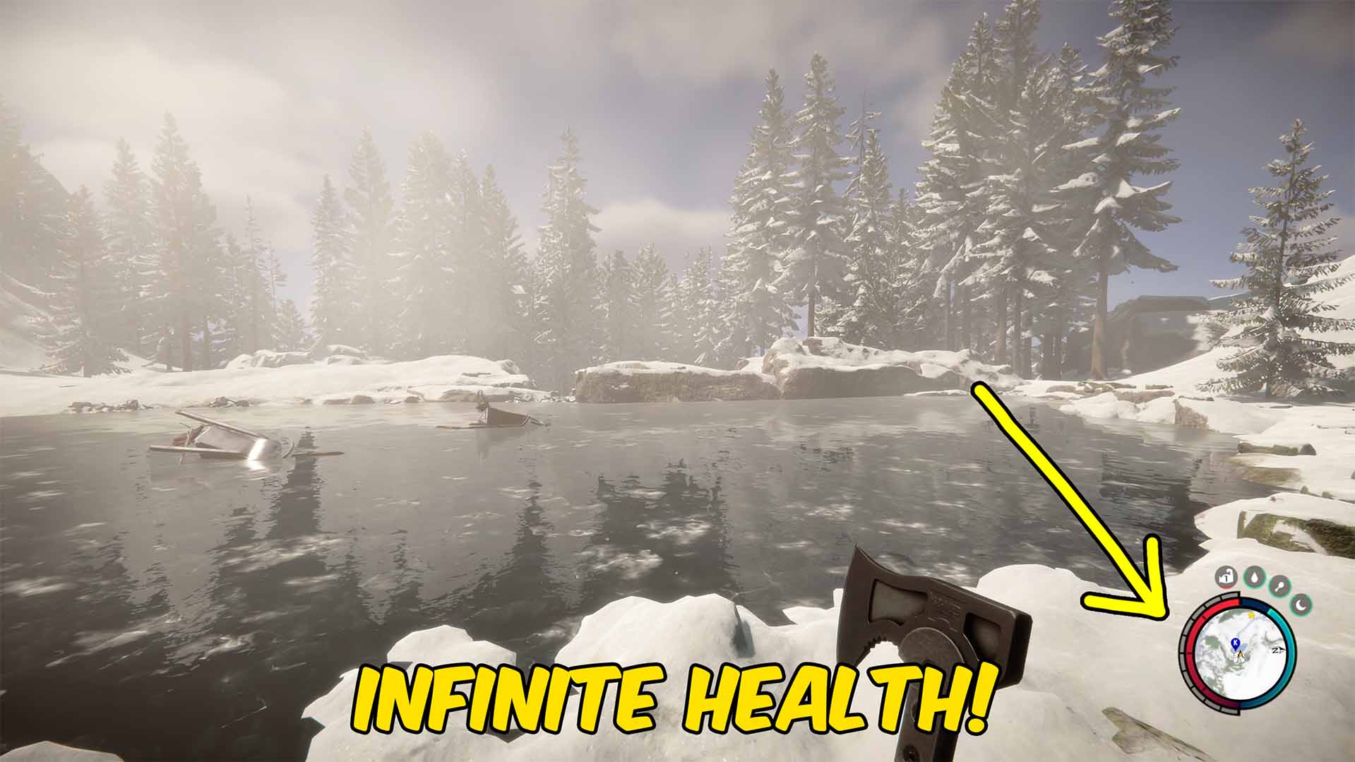 Sons Of The Forest — Infinite Health (screenshot 2)